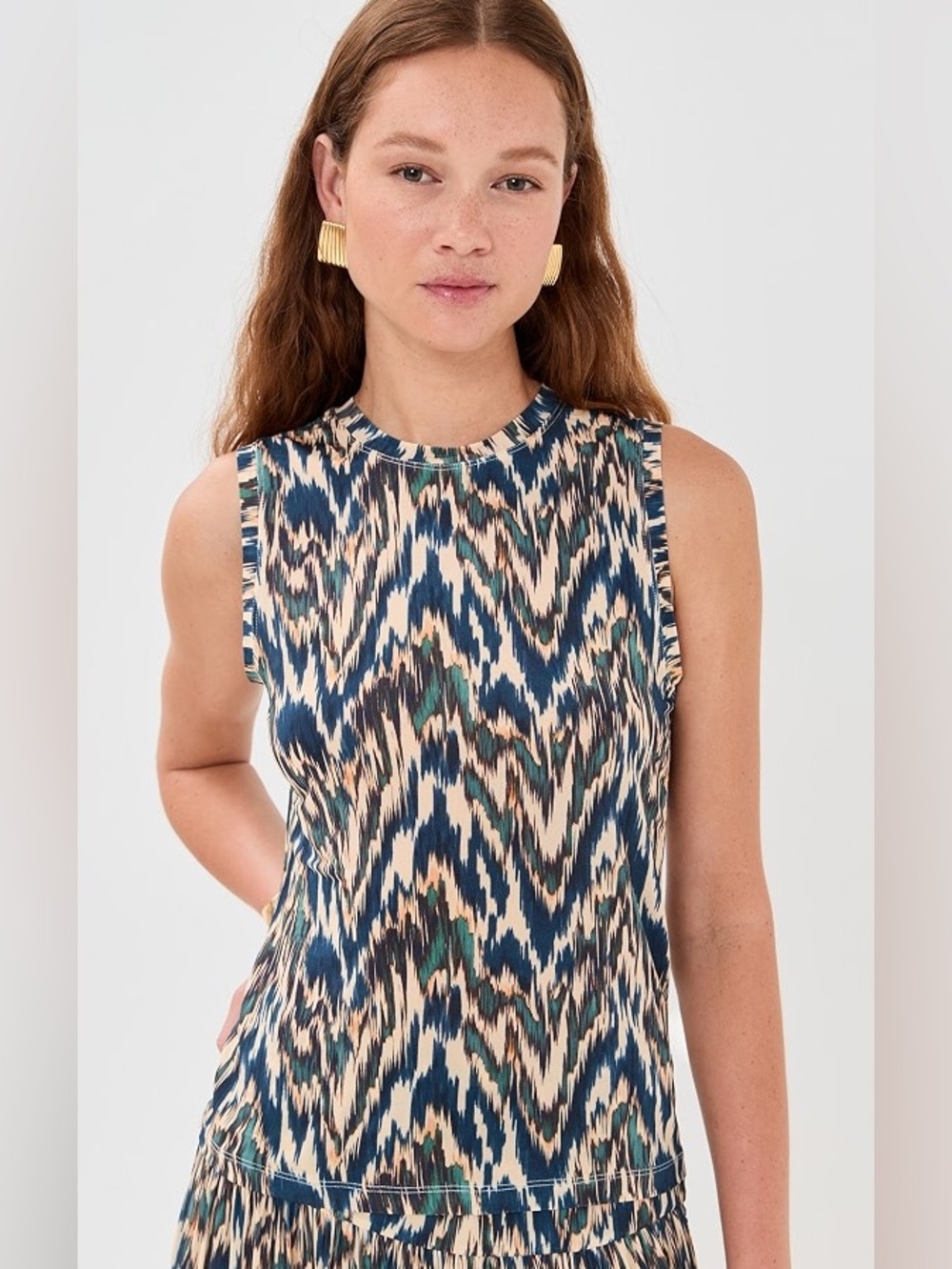 Ulla Johnson Ines Sleevless Jersey top size XS